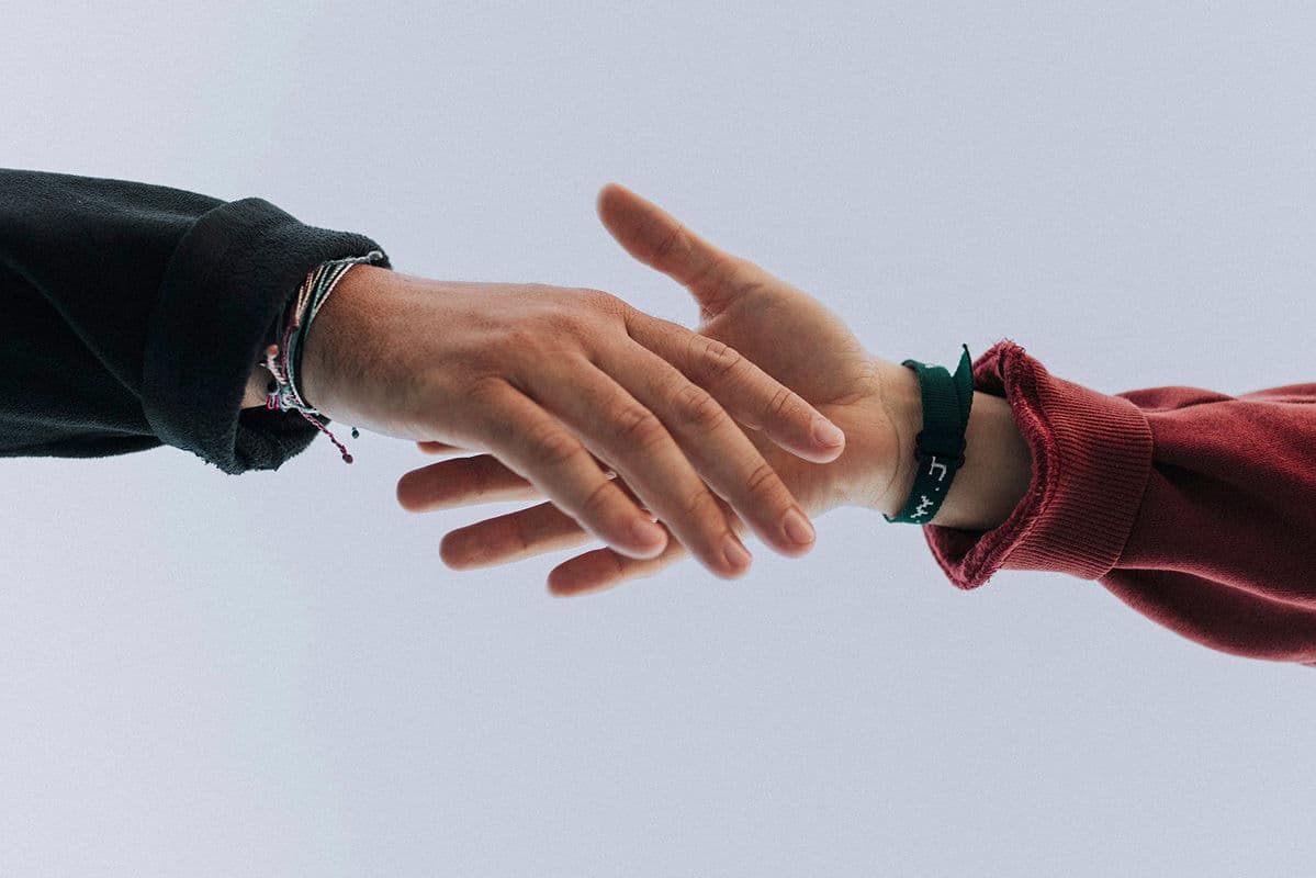 Stock image: handshake